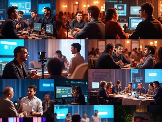 Collage showcasing Kala Kunj Productions' diverse media projects and team in Mumbai.